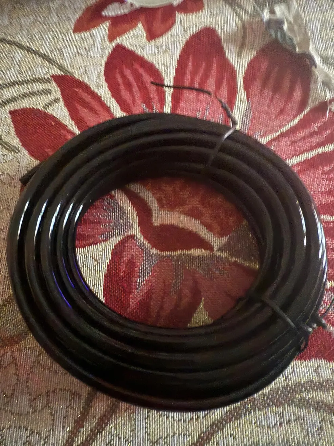 Pawfly tubo irrigazione 61 m 4-6 mm PVC nero
