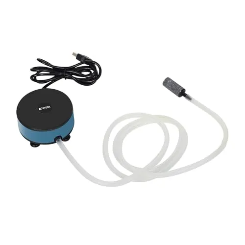 Boxtech pompa aria acquario USB nano 7-30L con pietra