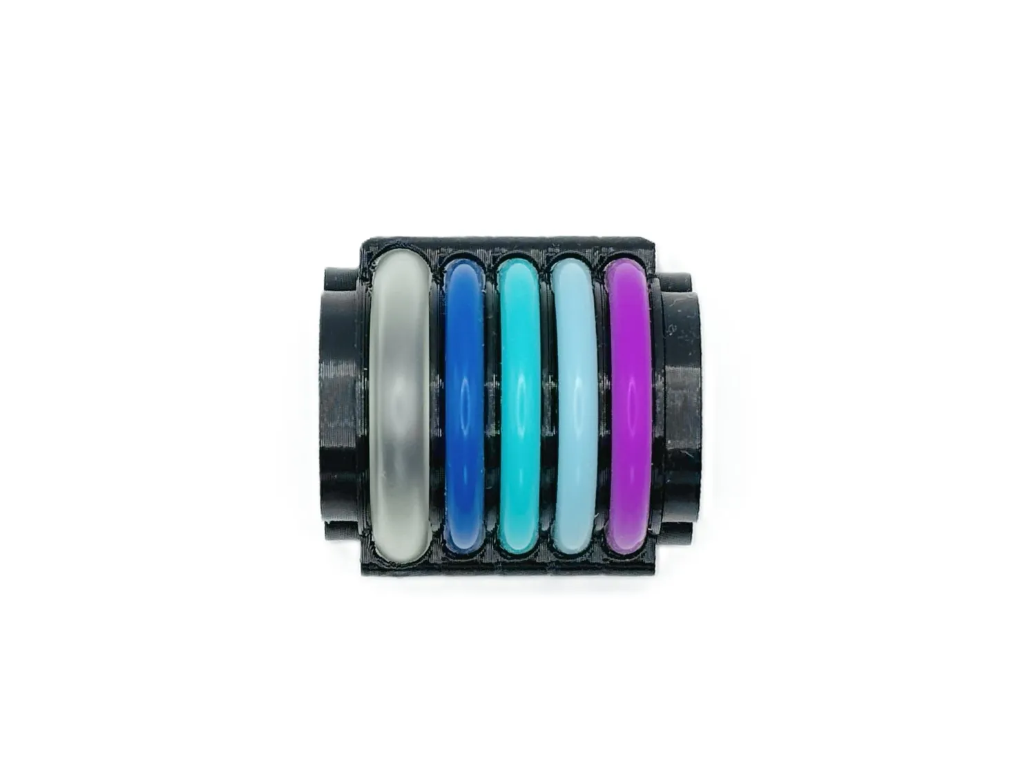 Moby Lab Holder Tubi Dosometrica CO2 vetro 3-12 mm nero
