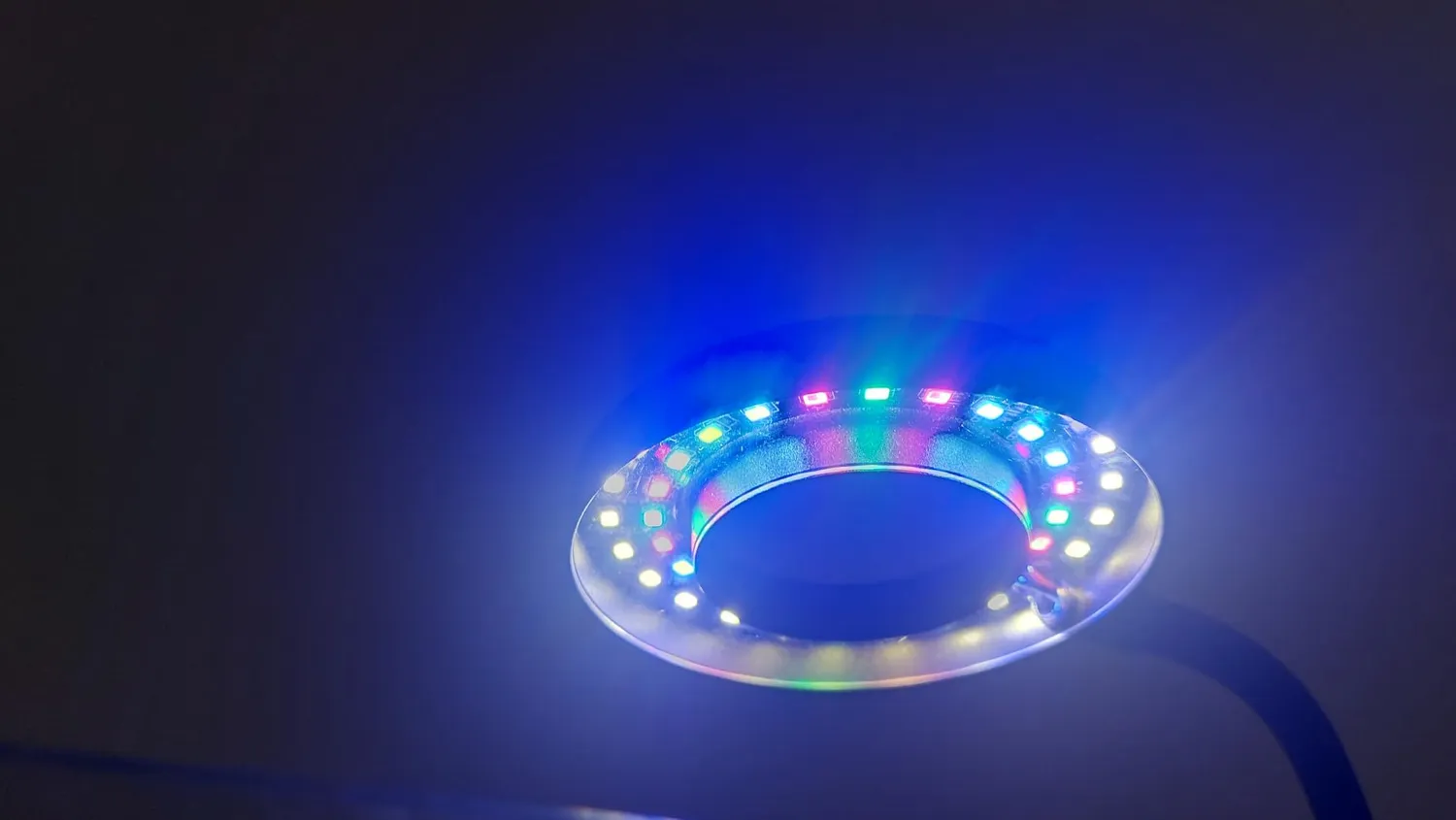 Pawfly Lampada LED Acquario Clip USB 4,5W Spettro Completo