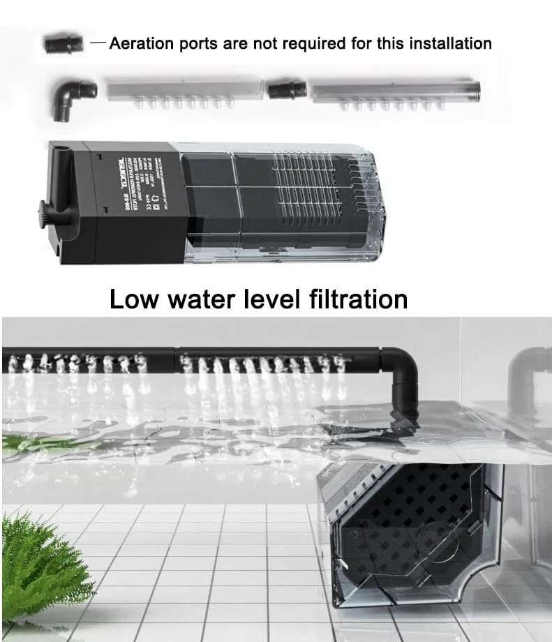 Londafish GLB-800 Filtro Interno 180 L/h 3 Stadi Acquario