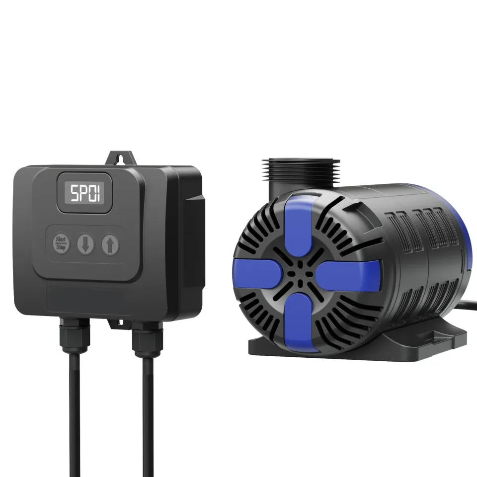 SunSun CET-8000 SuperECO Pompa Laghetto 8000 l/h 80W Regolabile