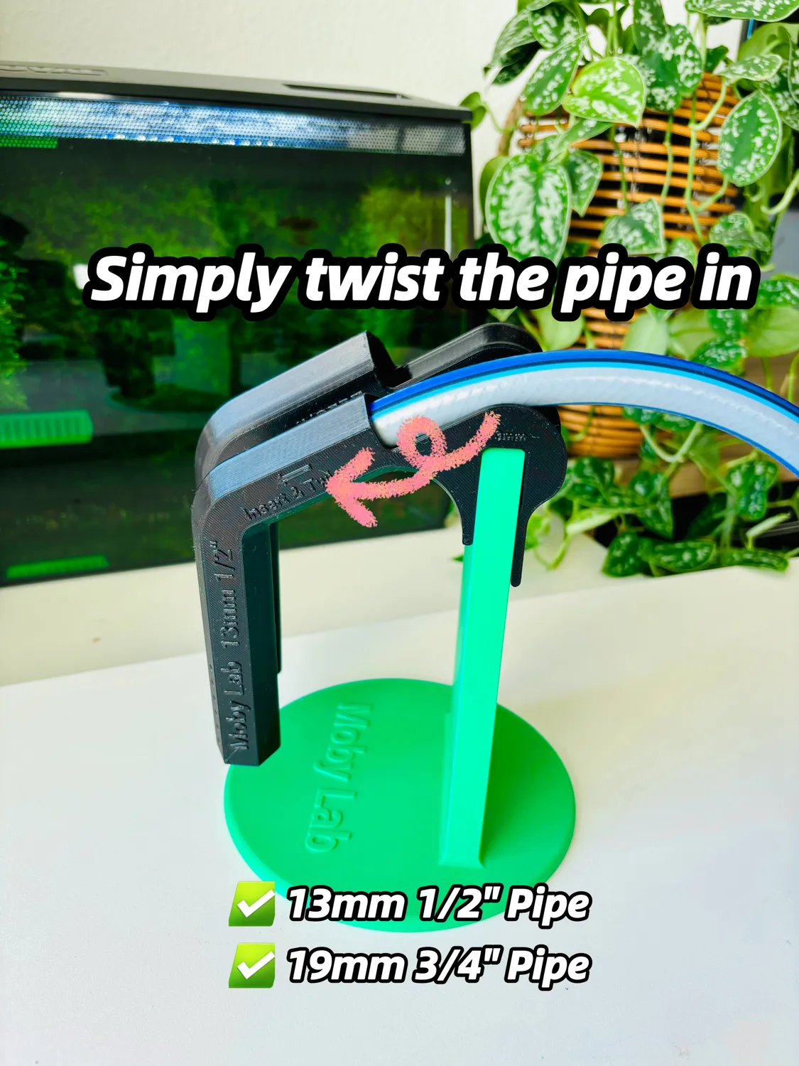 Moby Lab diffusore cambio acqua tubo 13mm Juwel Rio