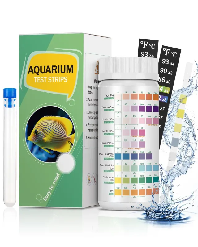 Pawfly Test 9 in 1 strisce test acquario 100 pz 9 parametri