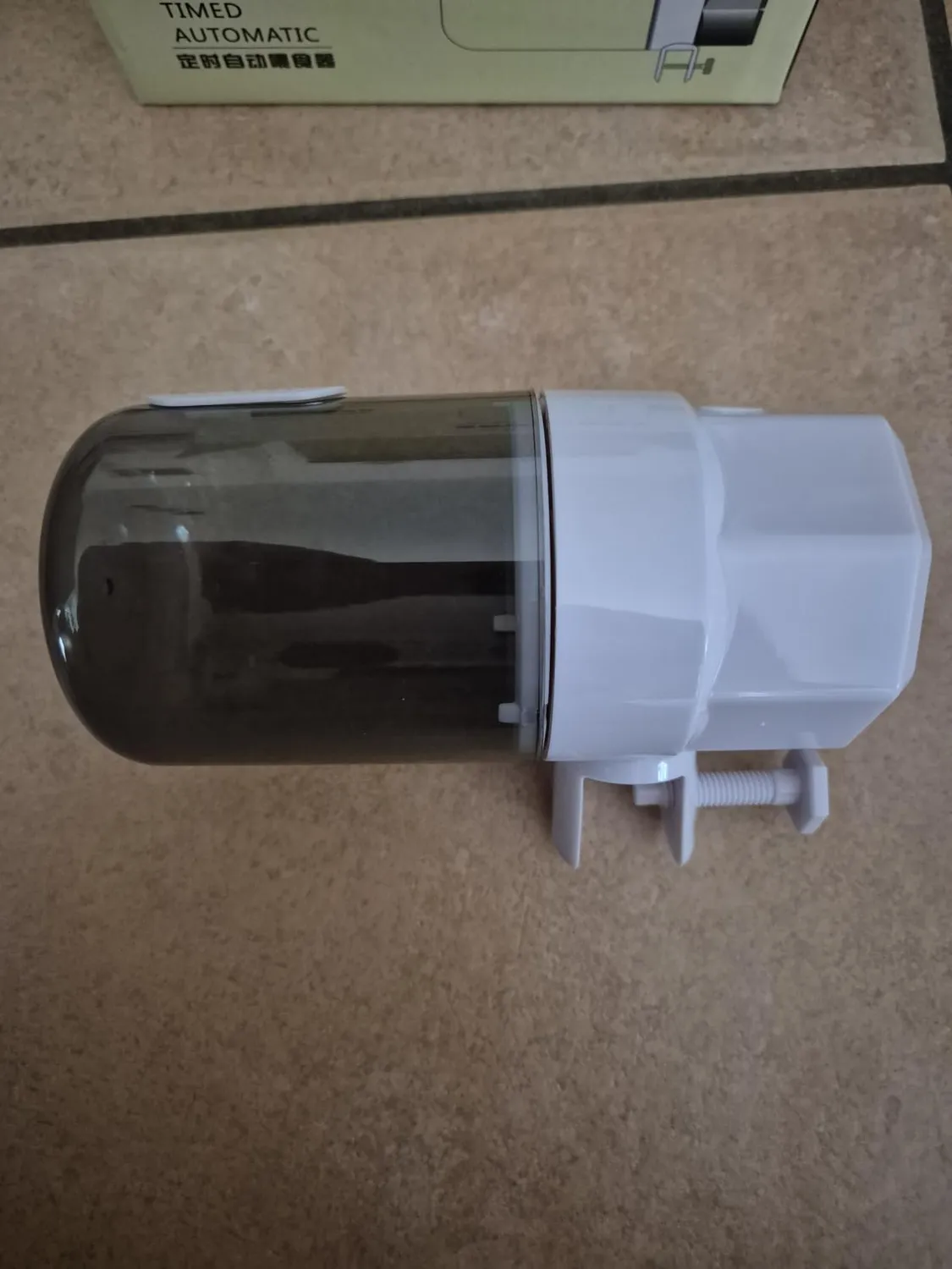 Londafish Distributore Automatico Cibo Pesci 350 ml Timer a Batteria