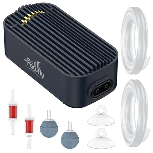 Pawfly Pompa Aria Acquario 416 L/H fino a 606 L Ultra Silenziosa