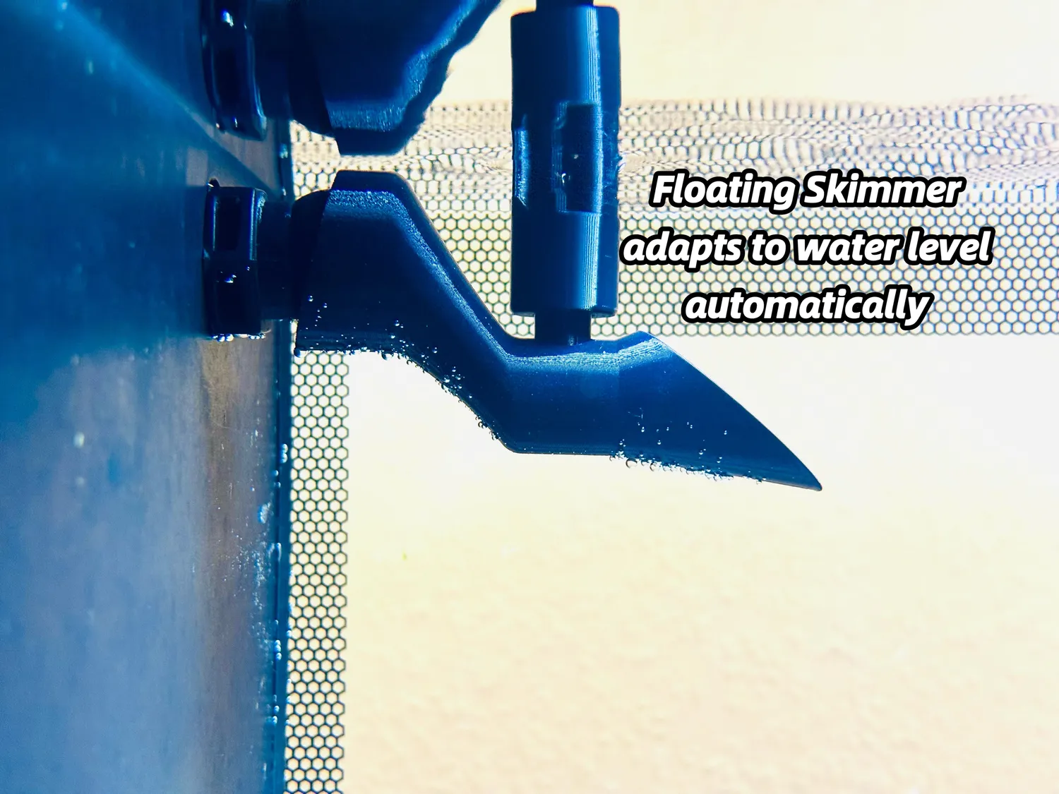 Moby Lab Skimmer superficie per Fluval Flex 34L 57L
