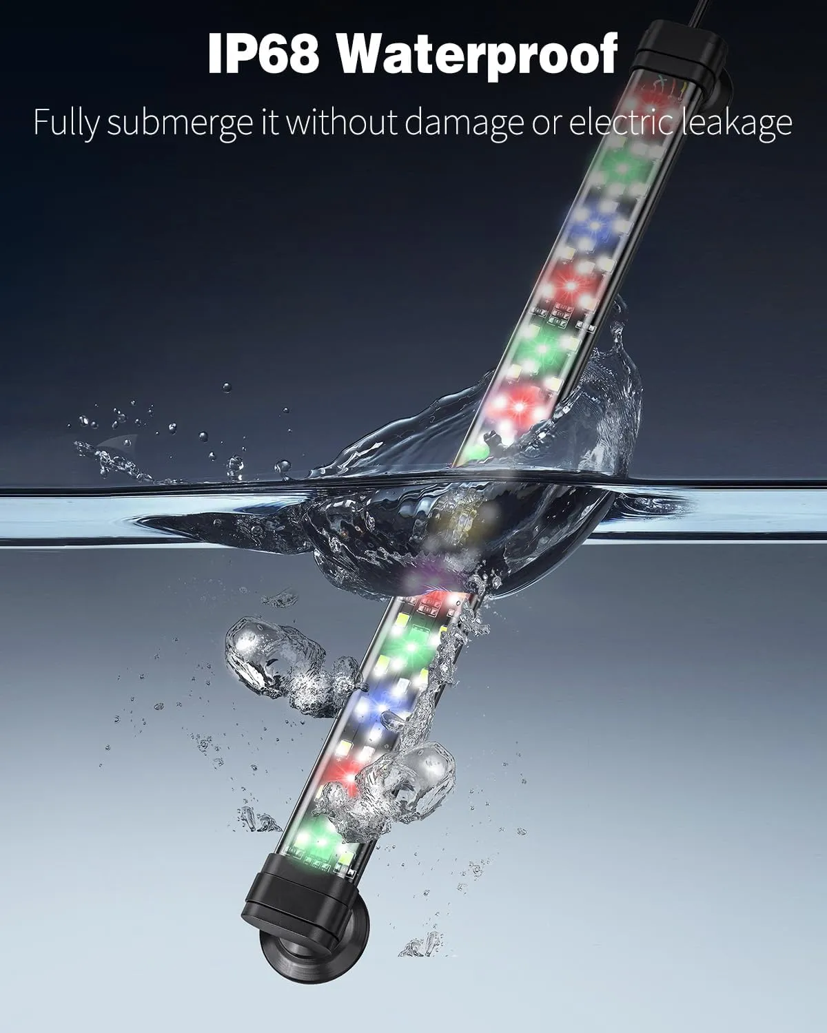 Pawfly Luce LED Acquario 30 cm 24/7 Spettro Completo