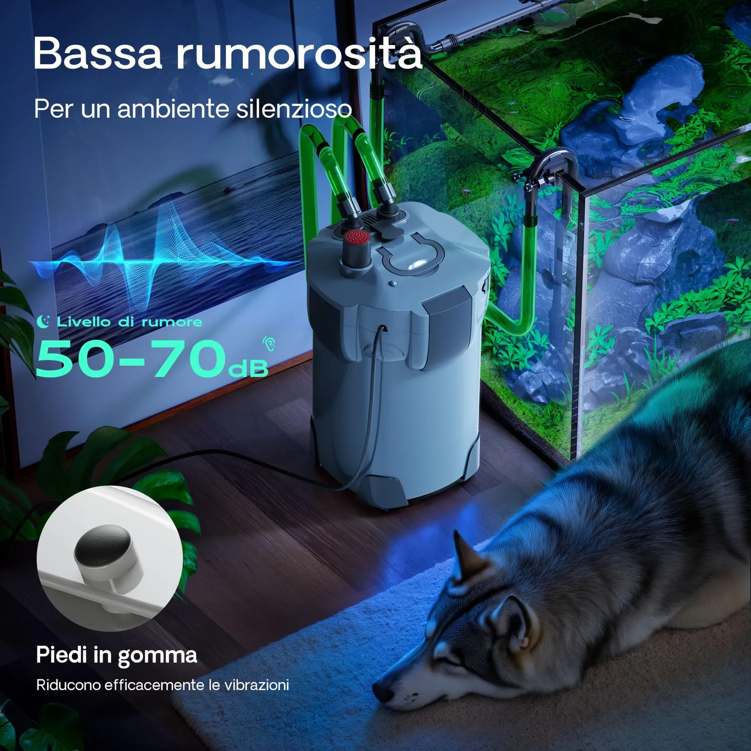 SunSun HW-404A Filtro Esterno Standard 2000 l/h 1000 L