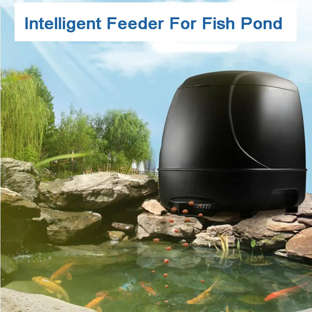 LONDAFISH mangiatoia automatica laghetto timer 10 L