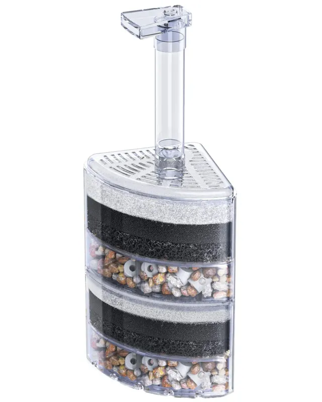 Pawfly Filtro Spugna Acquario fino a 200 L con Ceramica