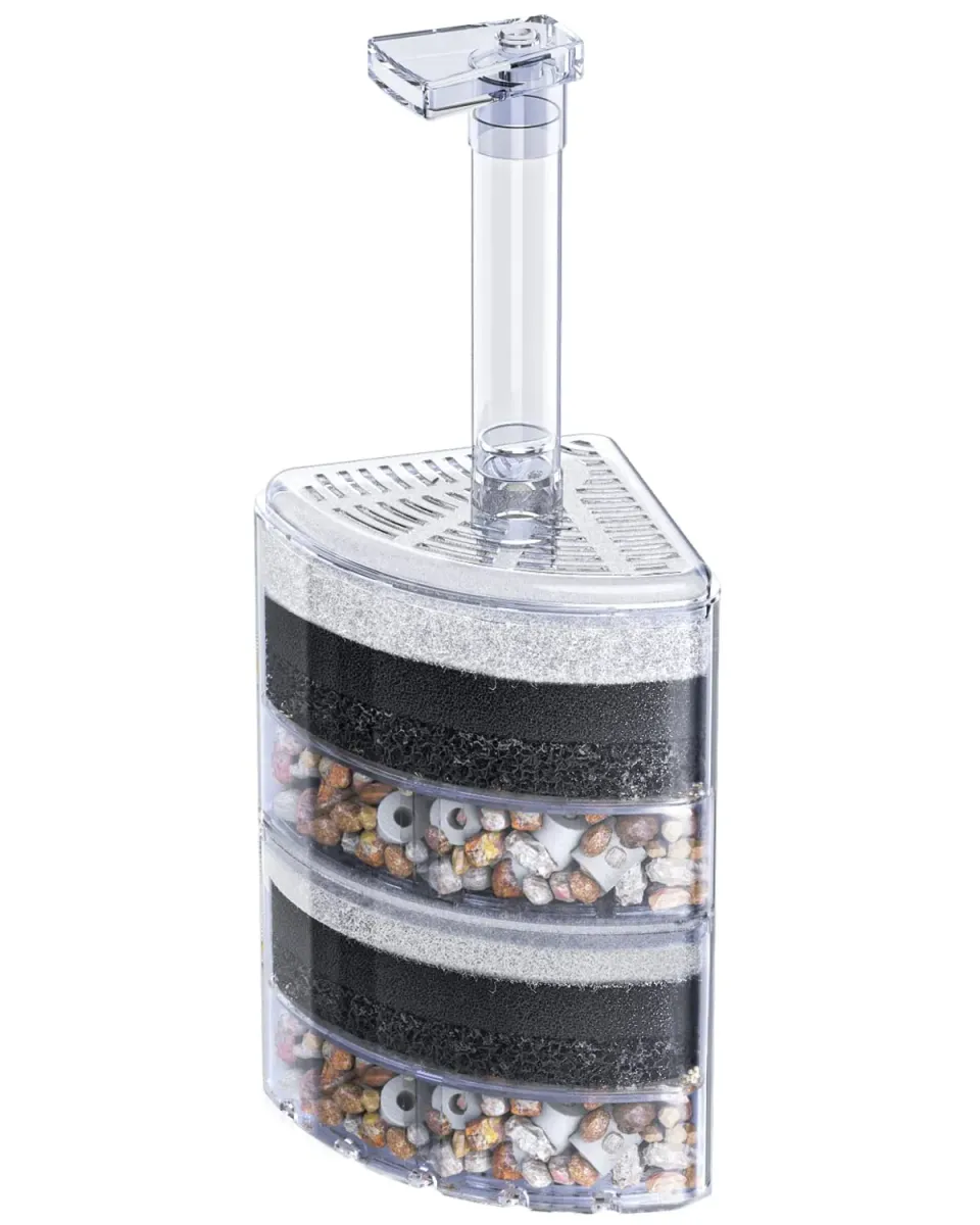 Pawfly Filtro Spugna Acquario fino a 200 L con Ceramica