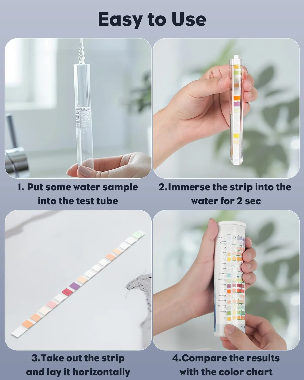 Pawfly Kit Test Acqua 21 in 1 da 125 Strisce