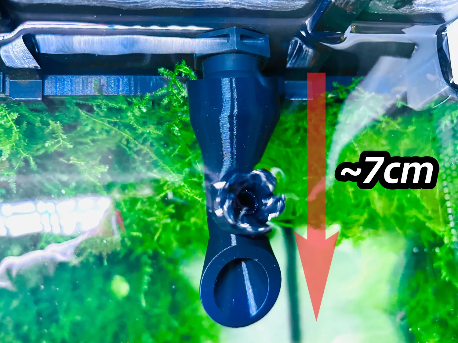 Moby Lab Skimmer superficie per Fluval Flex 34L 57L