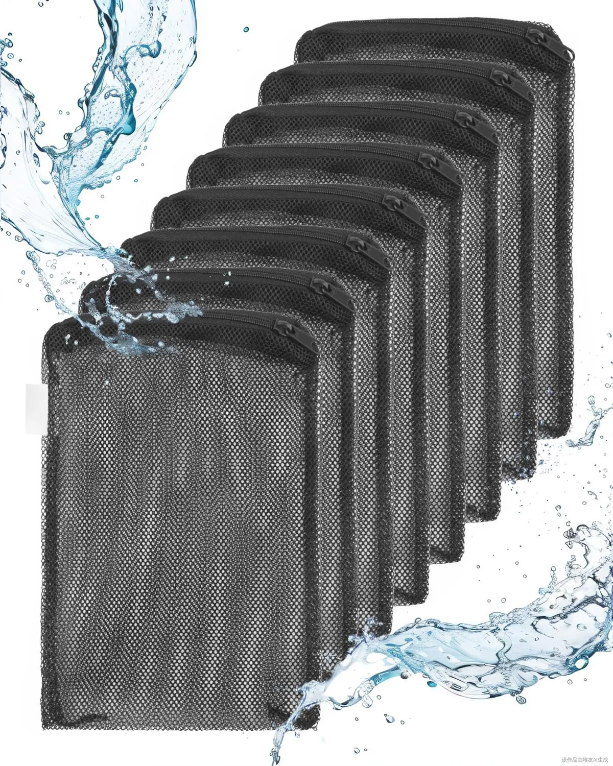 Pawfly Sacchetti Filtranti 150 Micron 21x8 cm 4 Pezzi