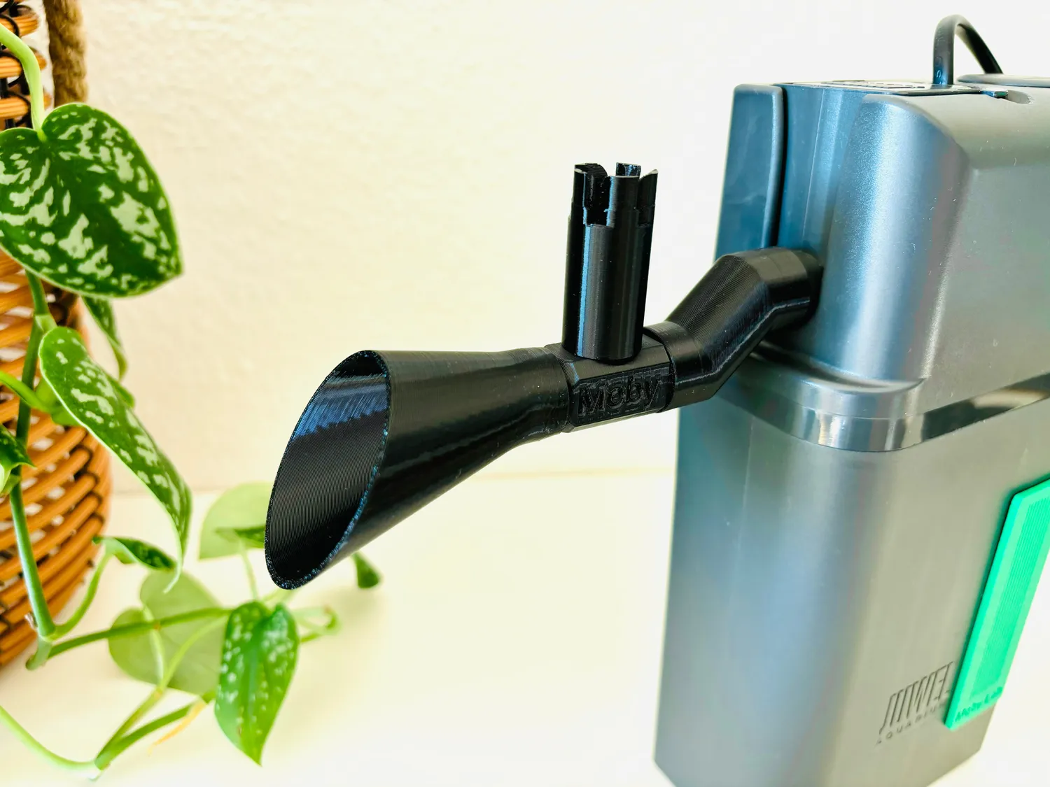 Moby Lab Bioflow One lily pipe skimmer cover set nero