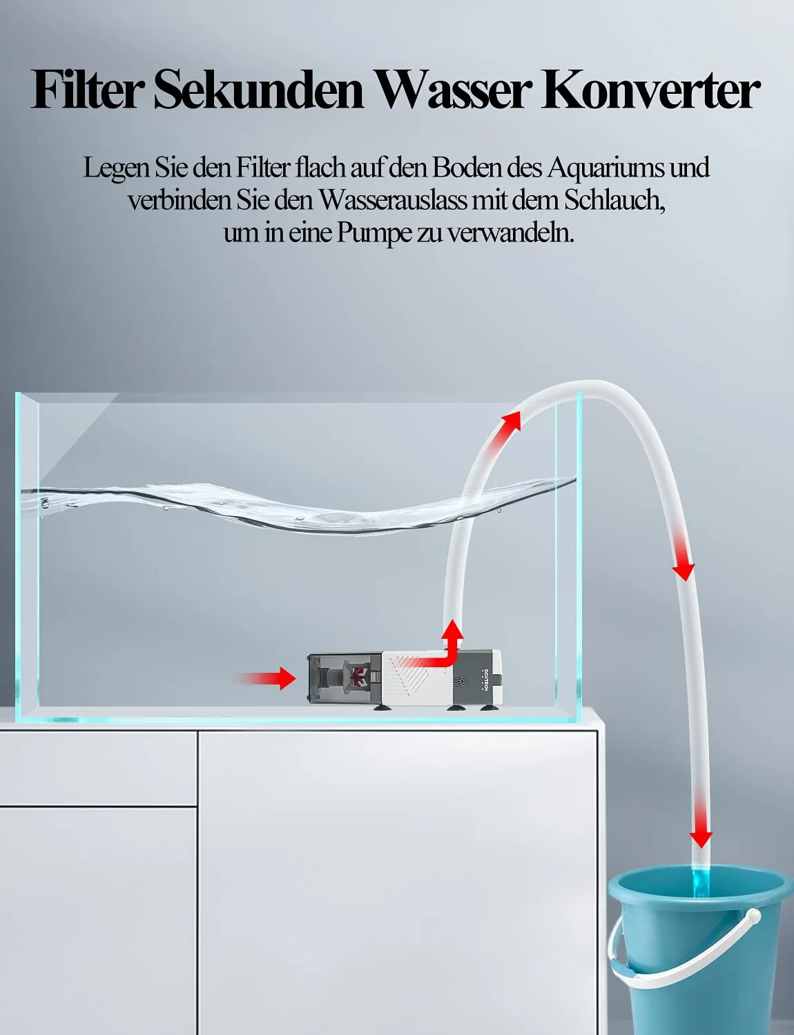 boxtech Filtro Interno Acquario 10W 600 l/h