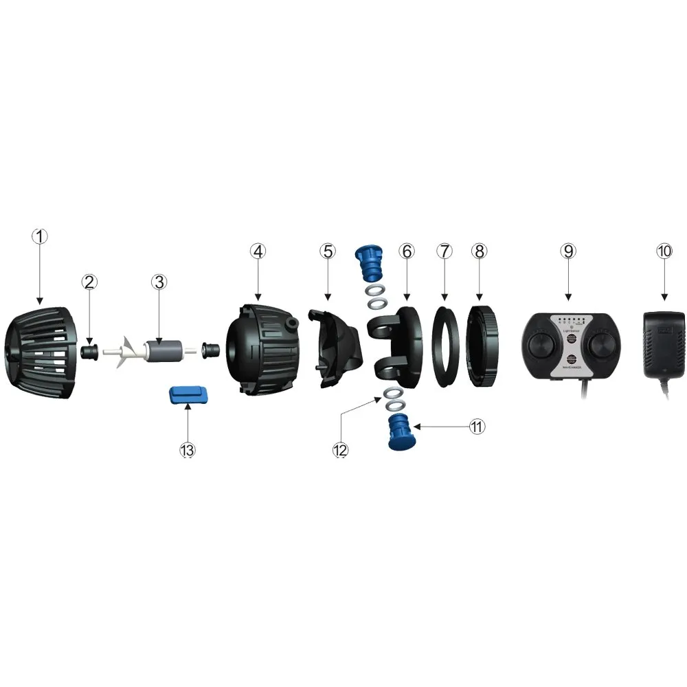 SunSun CW-110 Pompa Movimento Acquario 4000 l/h 10W