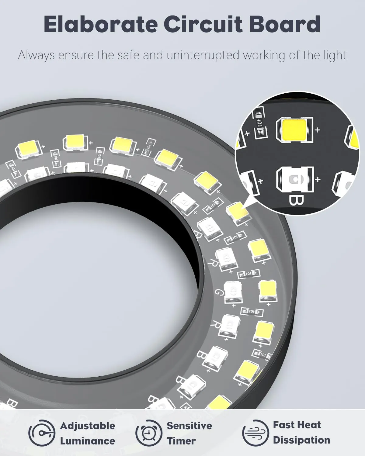 Pawfly Lampada LED Acquario Clip USB 4,5W Spettro Completo