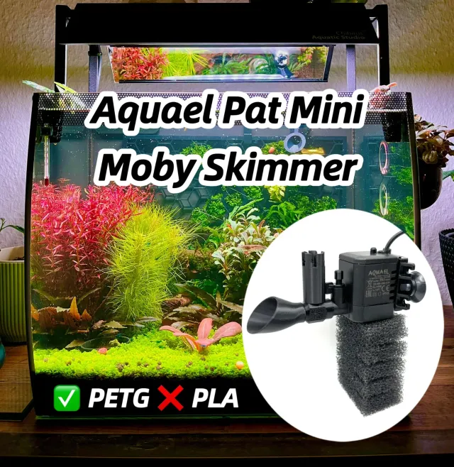 Moby Lab Skimmer Superficie Aquael Pat Mini Solo Skimmer
