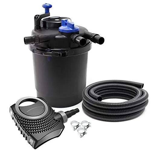 SunSun CPF-2500 Set filtro laghetto 6000L UVC 11W pompa NEO6000