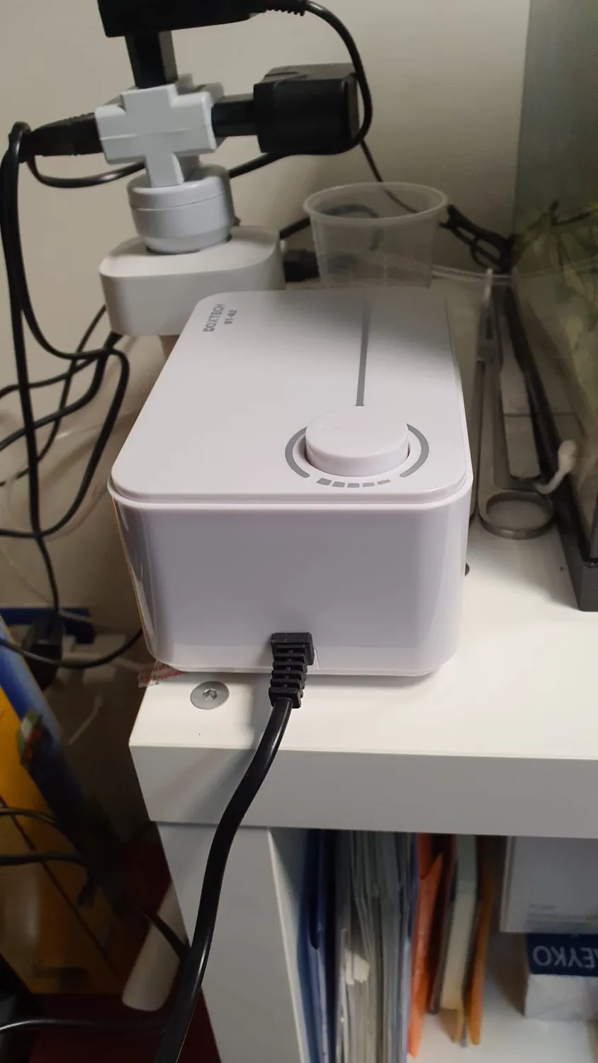 Boxtech Pompa Aria Acquario 5W Bianca 2 Uscite Regolabile