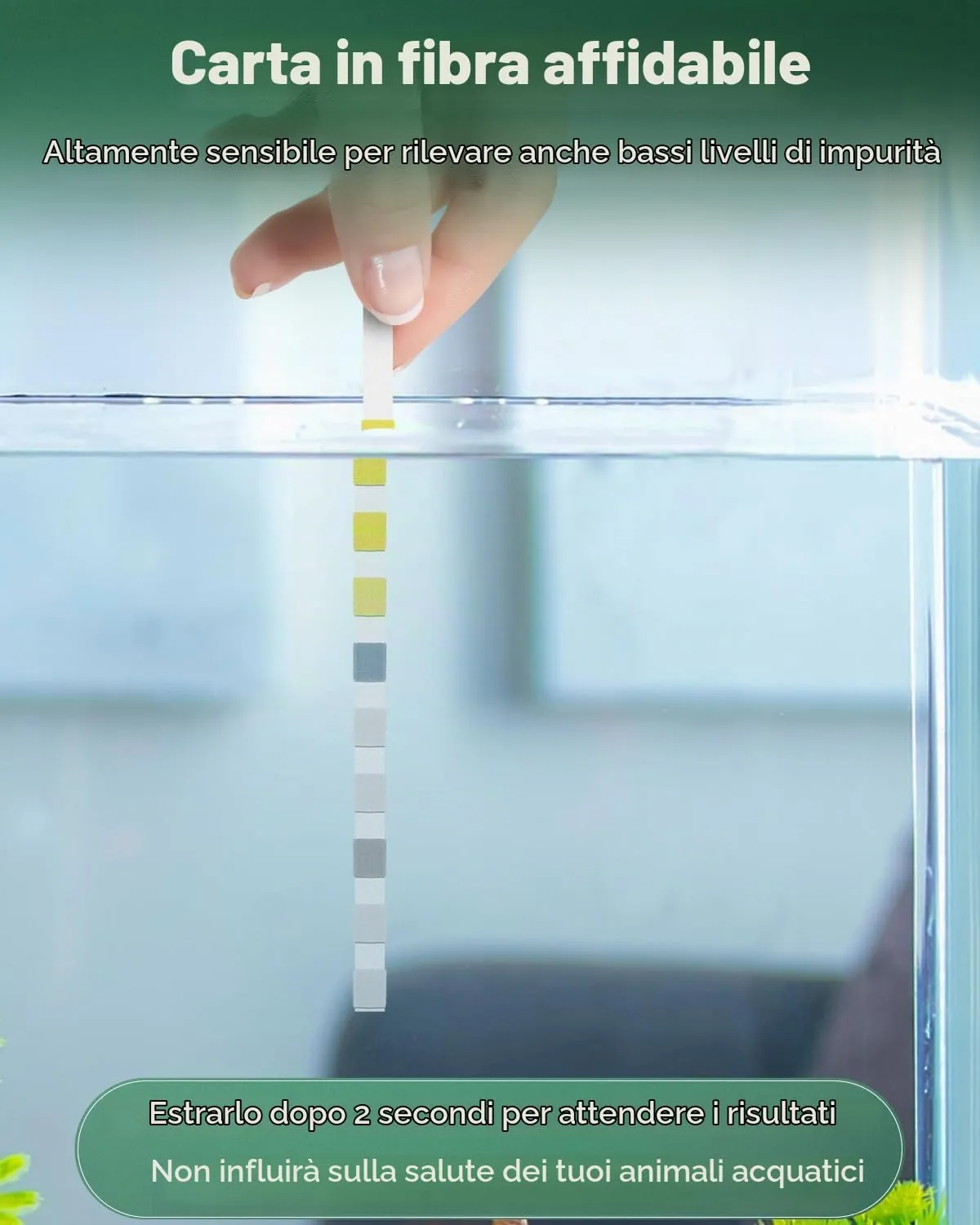 Pawfly Test 9 in 1 strisce test acquario 100 pz 9 parametri