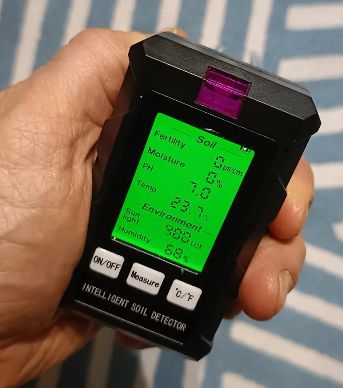 Pawfly Tester Terreno 6 in 1 Digitale con pH