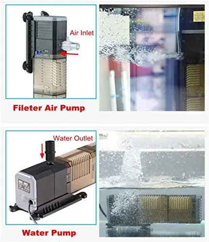 LONDAFISH CHJ-1502 pompa sommersa acquario 25W 3in1