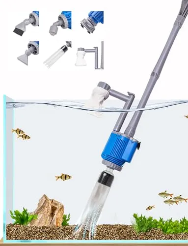 Boxtech 6 in 1 pulitore elettrico acquario 2000 L/h