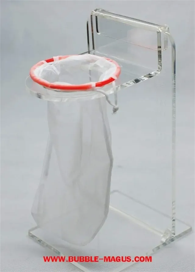 Bubble Magus supporto calza filtrante acquario 4 pollici