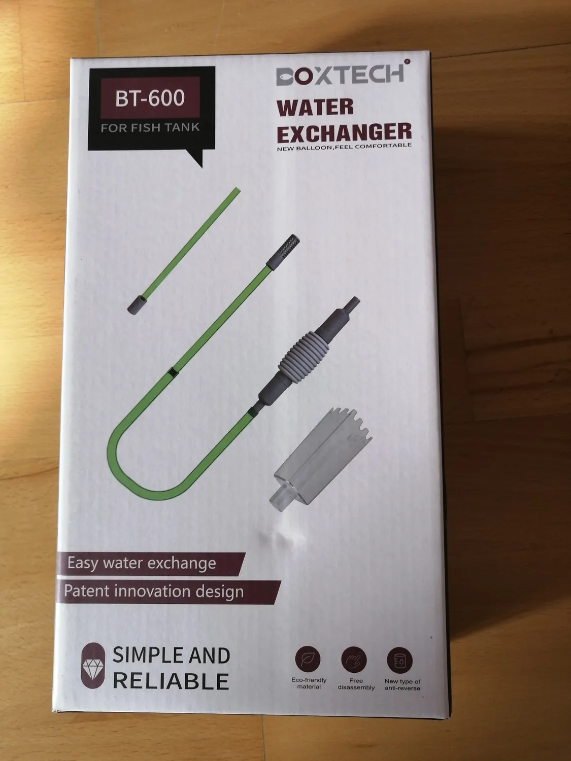 Boxtech Kit Sifone Cambio Acqua Acquario con Campana Ghiaia