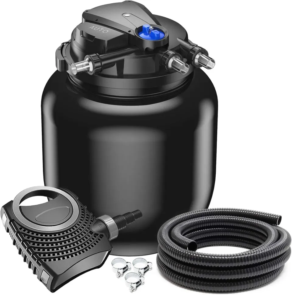 SunSun CPA-50000 + NEO-12000 filtro pressione laghetto 12000 l/h tubo 10 m