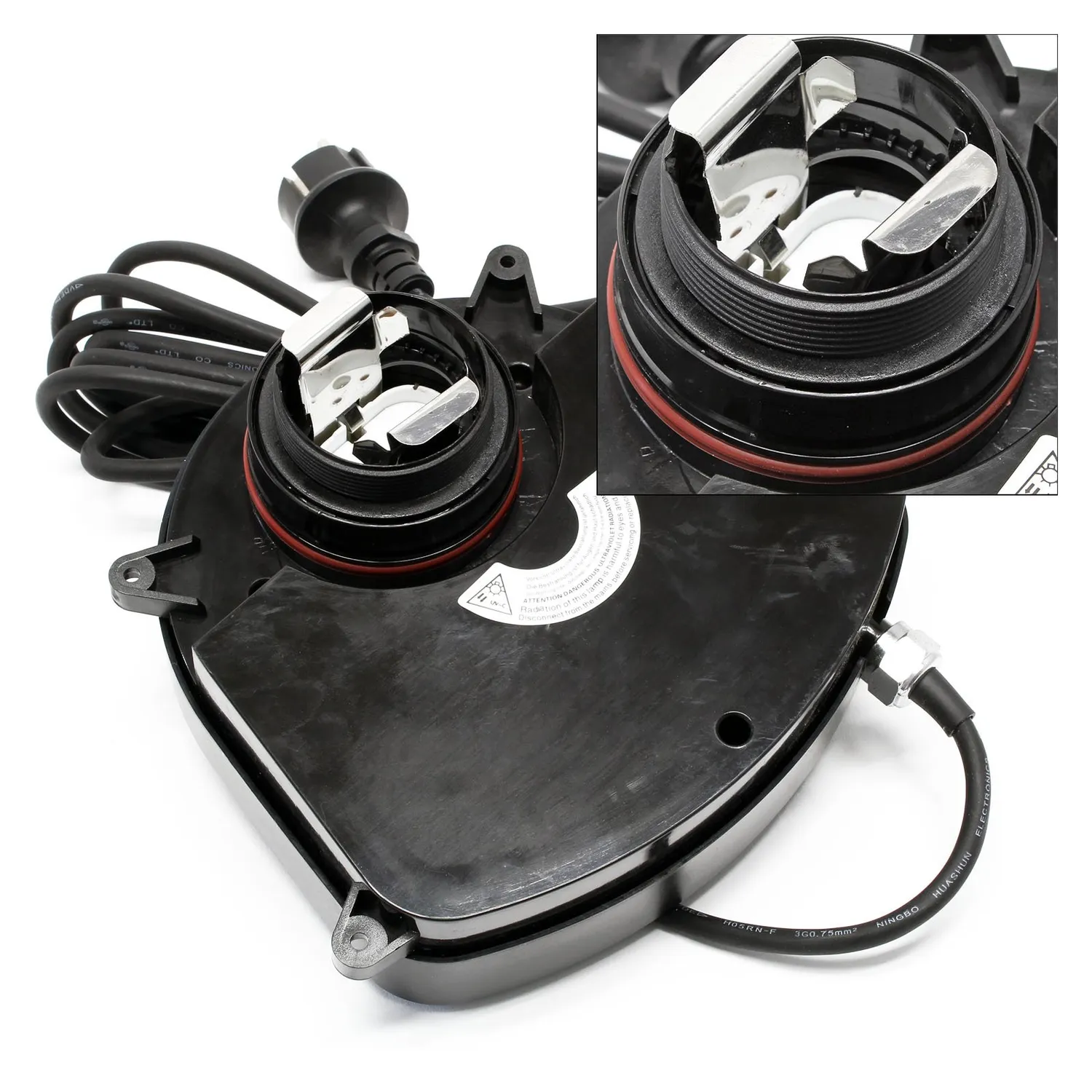 SunSun CPF-20000 gruppo collegamento elettrico ricambio filtro nero