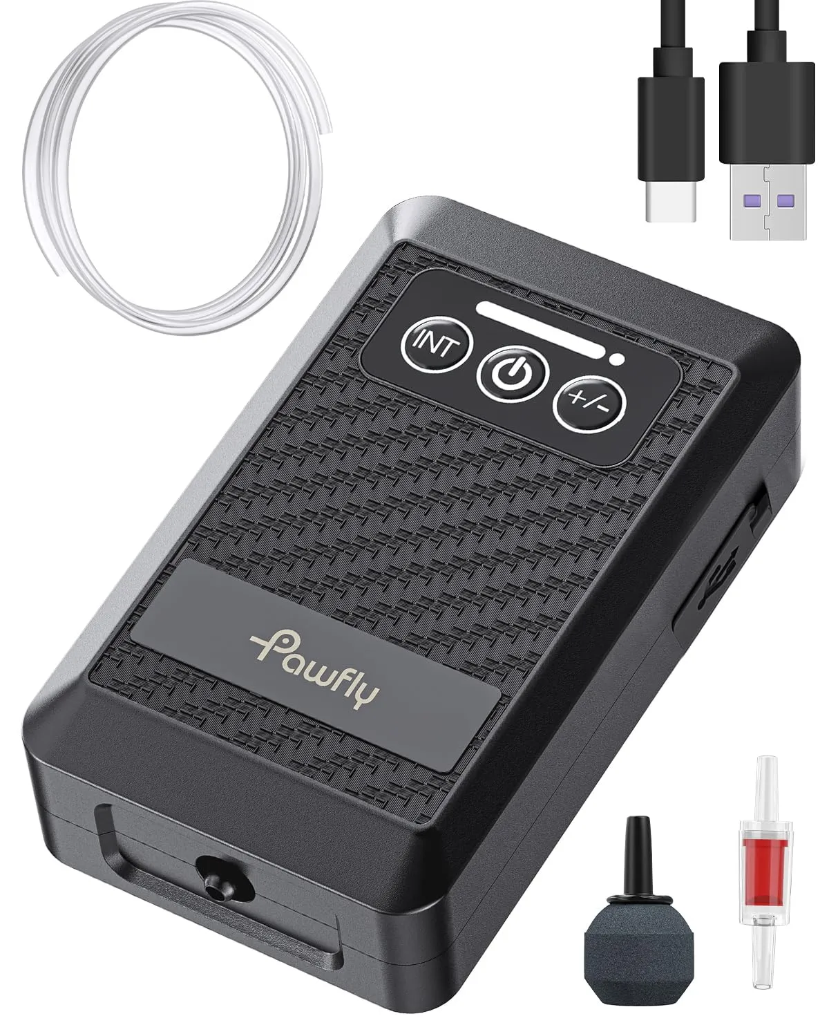 Pawfly pompa aria batteria USB 3W 40-230 L portatile