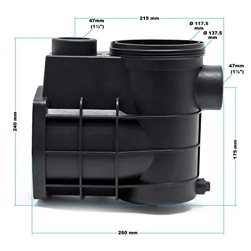 SunSun HZS-550 Alloggiamento Pompa Piscina Ricambio
