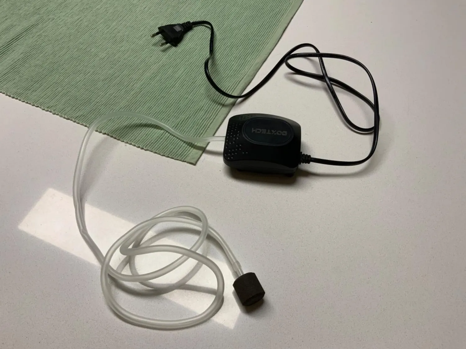 boxtech mini aeratore acquario 1,5W kit pietra aria