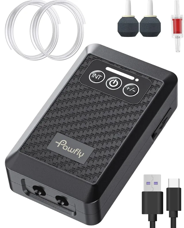 Pawfly pompa aria batteria USB 3W 40-230 L portatile