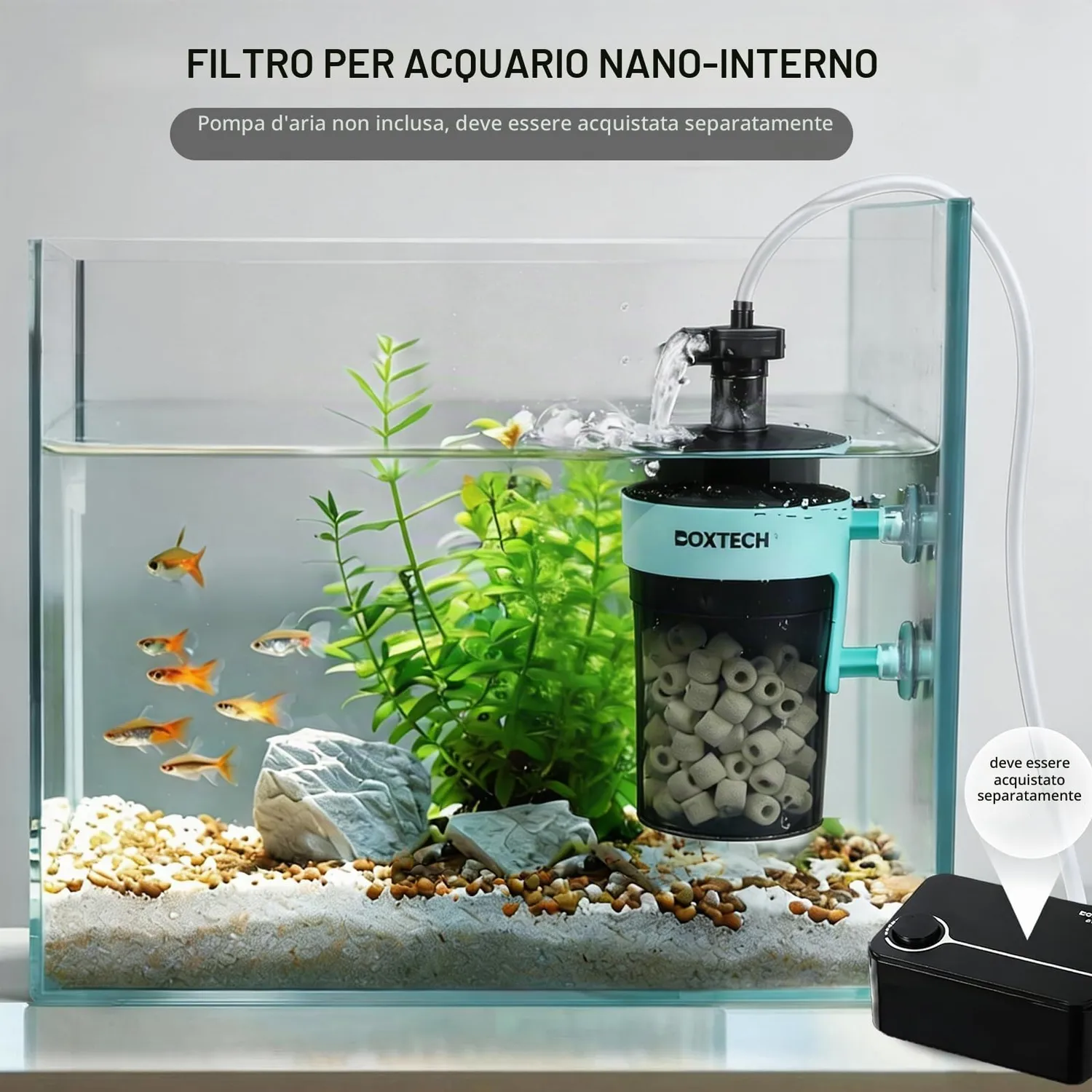 Boxtech 901 902 filtro interno nano S spugna