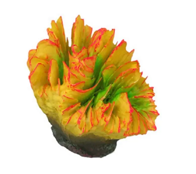 Aquariatech Corallo Plerogyra Yellow Tipo 1 resina 8cm