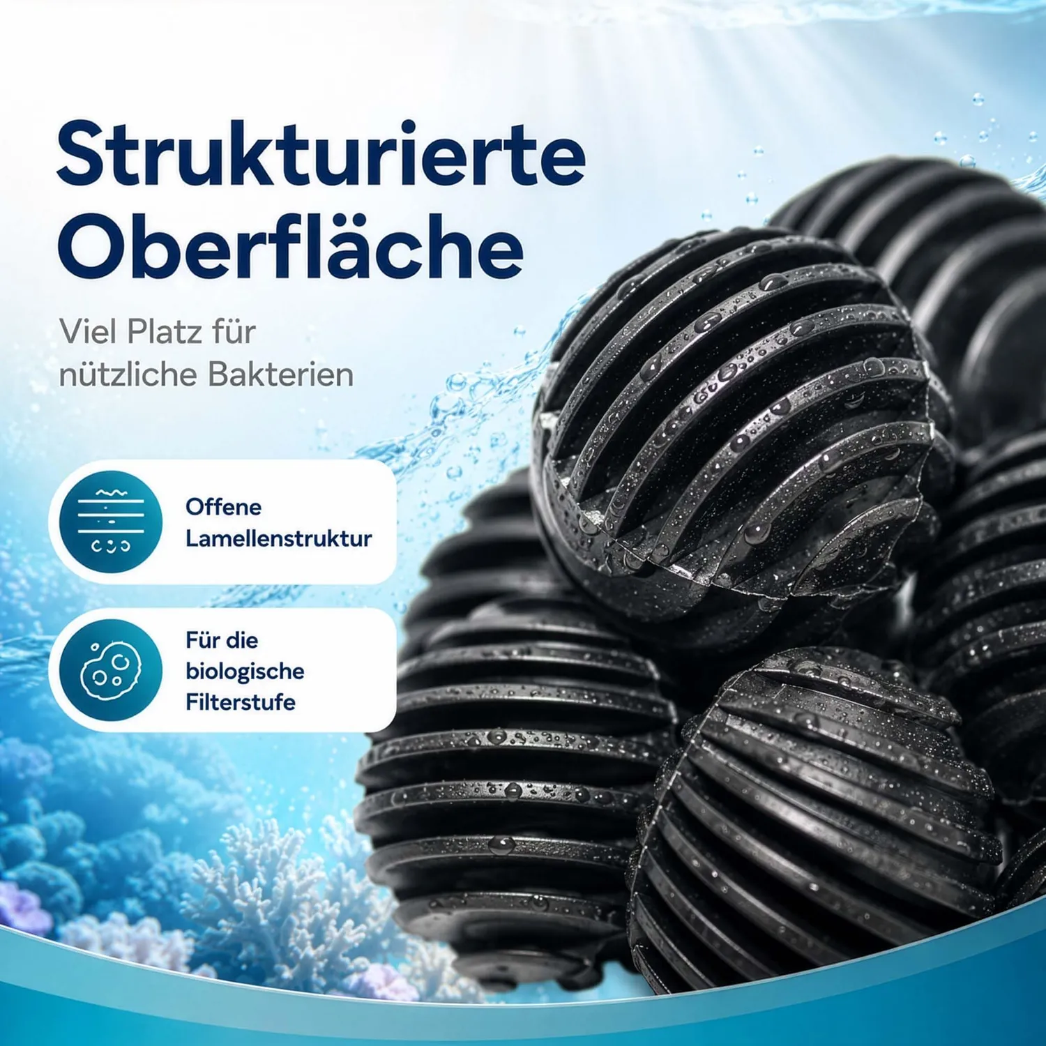 SunSun HW-302 bio balls filtro esterno 40 pezzi