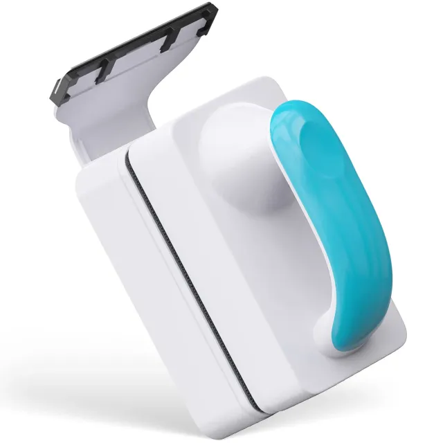 Pawfly spazzola magnetica acquario vetro 7,5 cm raschietto