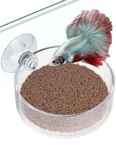 Pawfly mangiatoia gamberetti acquario acrilico 6 cm
