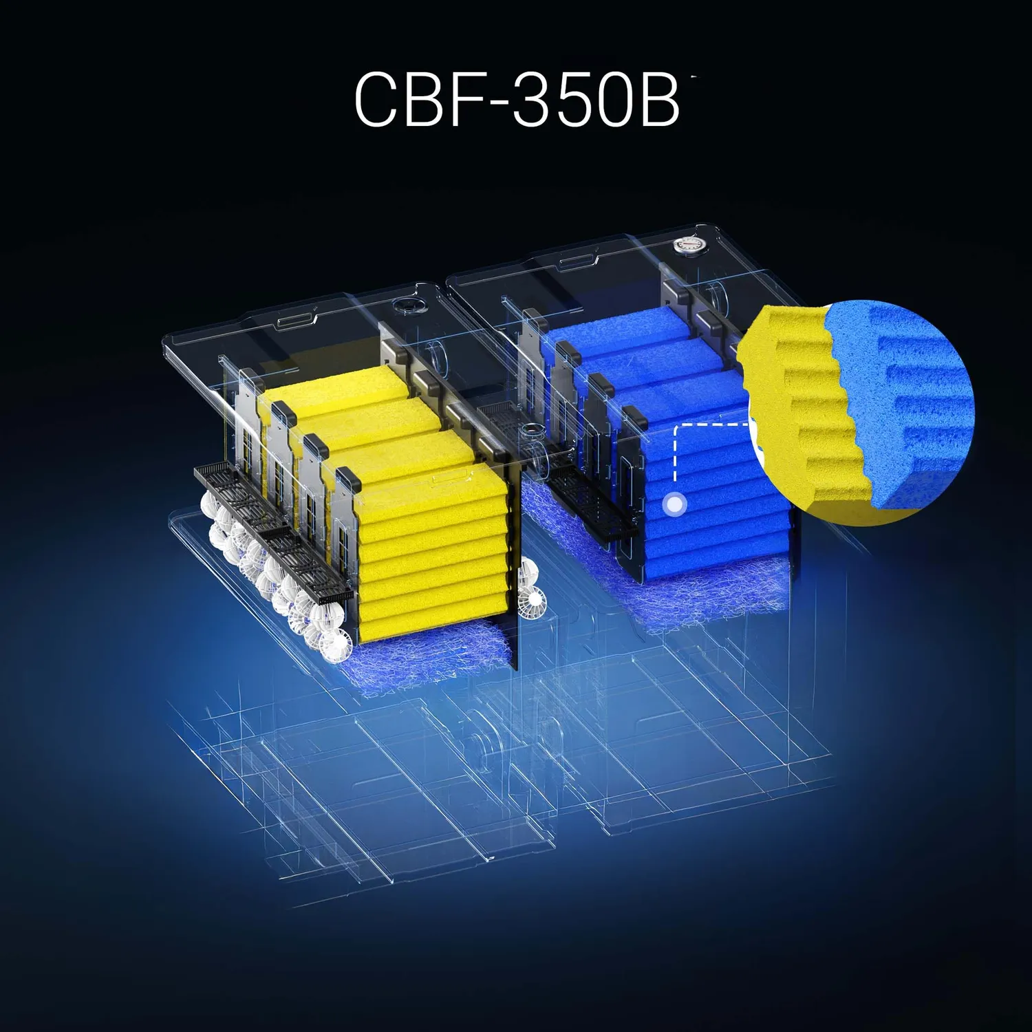 SunSun CBF-350B Spugna Grossa Ricambio Biofiltro