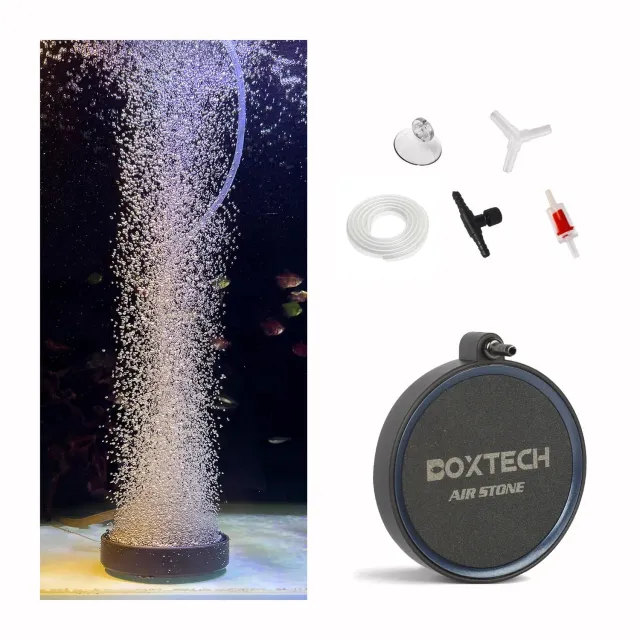 Boxtech pietra porosa acquario 80 mm kit tubo