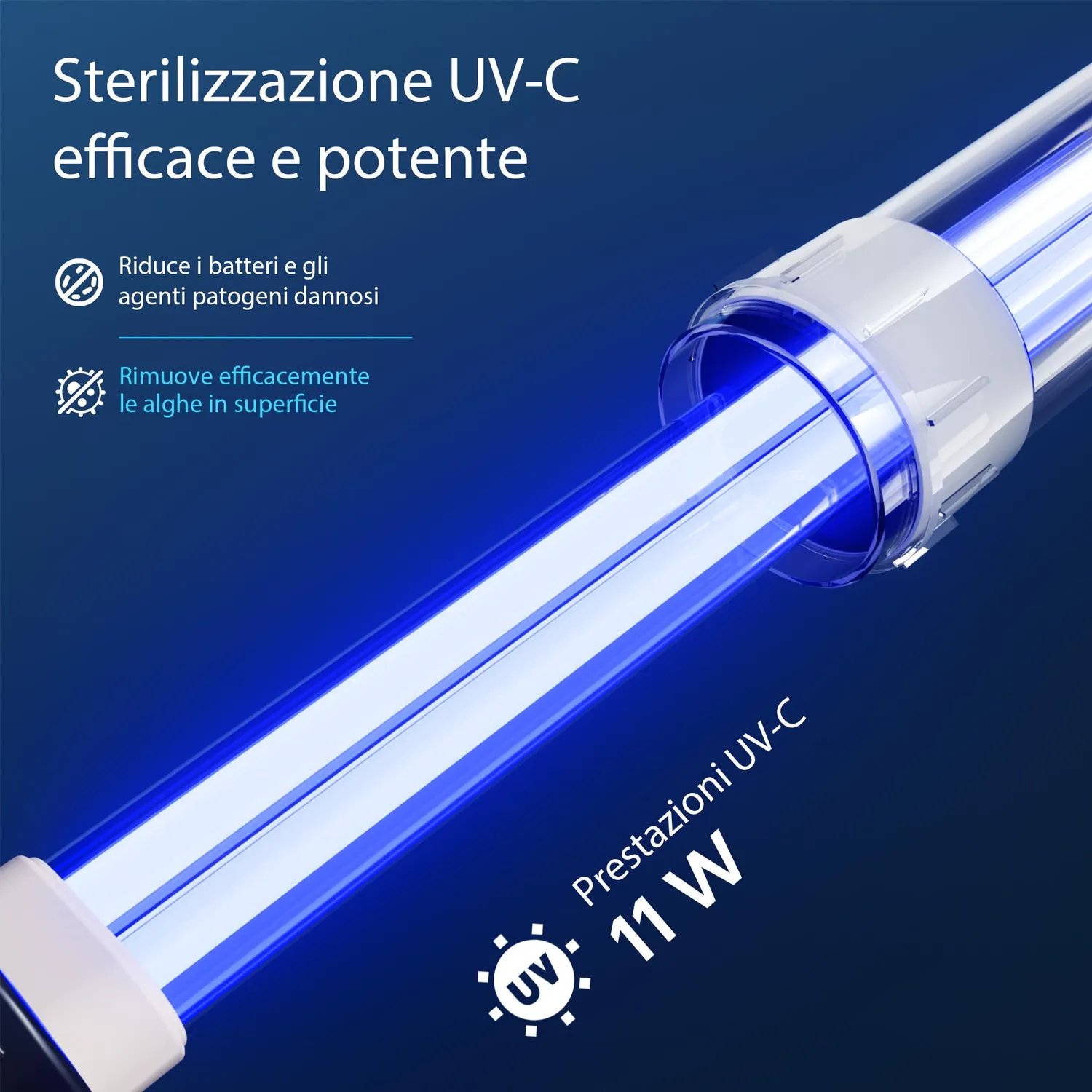 SunSun CPF-2500 filtro laghetto a pressione UVC 11W