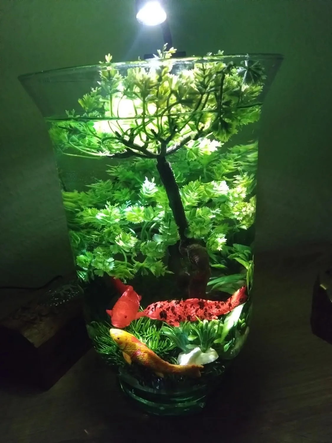 boxtech LED 3W faretto acquario COB 3 luci nano vasche