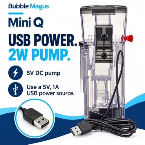 Bubble Magus MiniQ schiumatoio nano marino interno USB