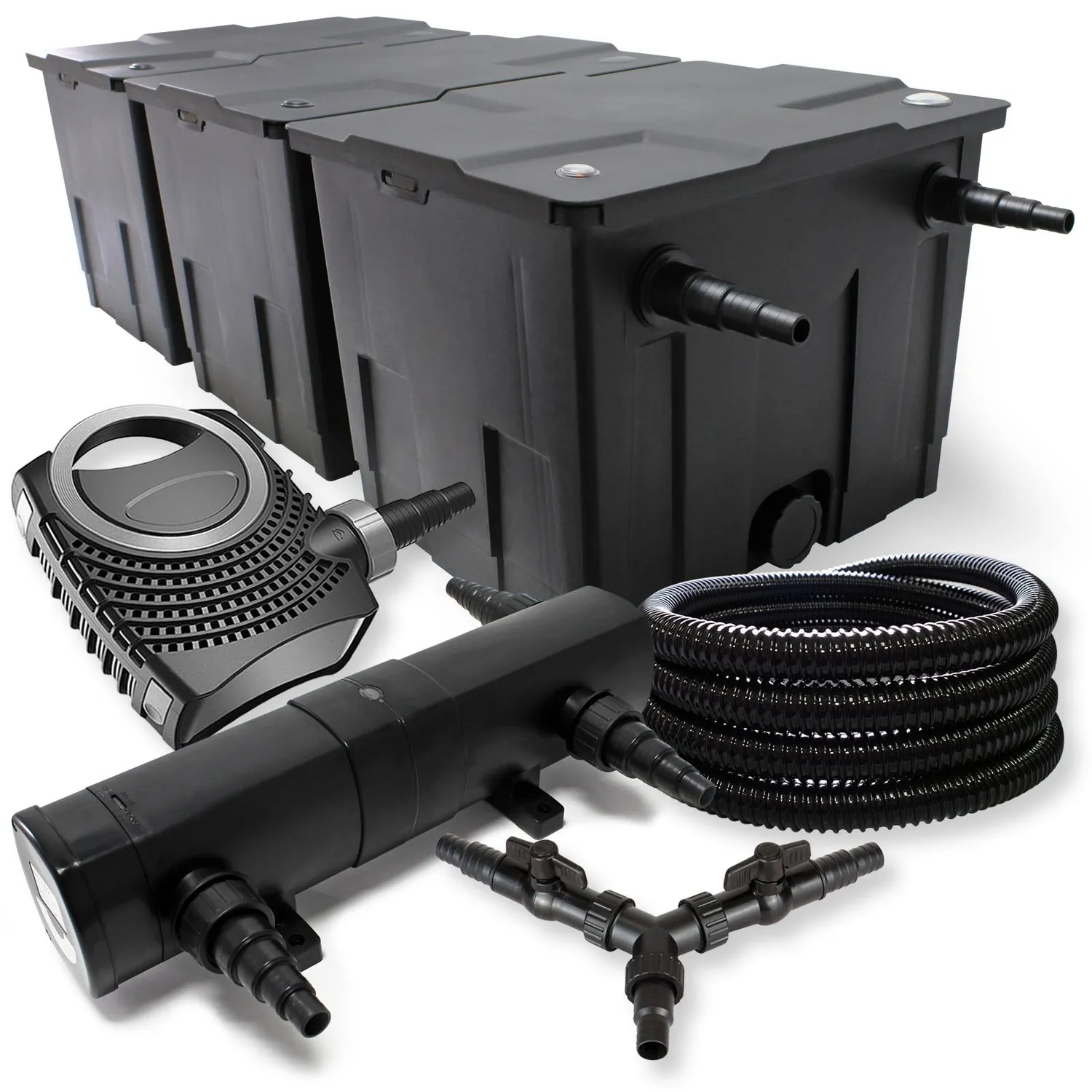 SunSun CBF-350C set laghetto 90000 l UVC 24W pompa 12000