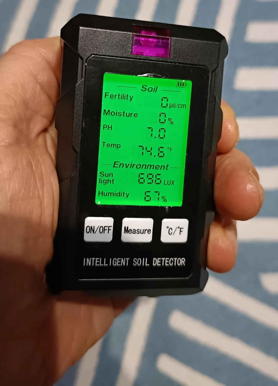 Pawfly Tester Terreno 6 in 1 Digitale con pH